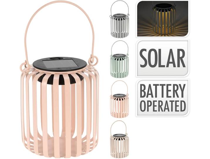 Solarpoller LED 9.5cm x 11.5cm mehrfarbig