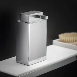 Cosmic Bath Life Stand-Seifenspender 8x8,2x15 cm, chrom, 2290104 WJC229A0004001