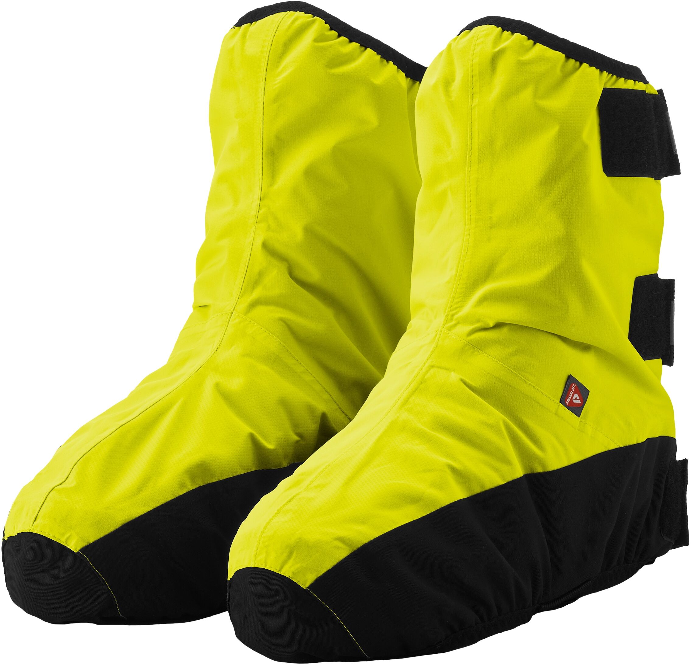 Fahrradschuh GONSO "Save Shoecover Therm", Gr. XXL, gelb, 100% Polyester, Schuhe Fahrradschuh, wasserdichter Überschuh, Schuhüberzieher, Easy Entry System gelb XXL