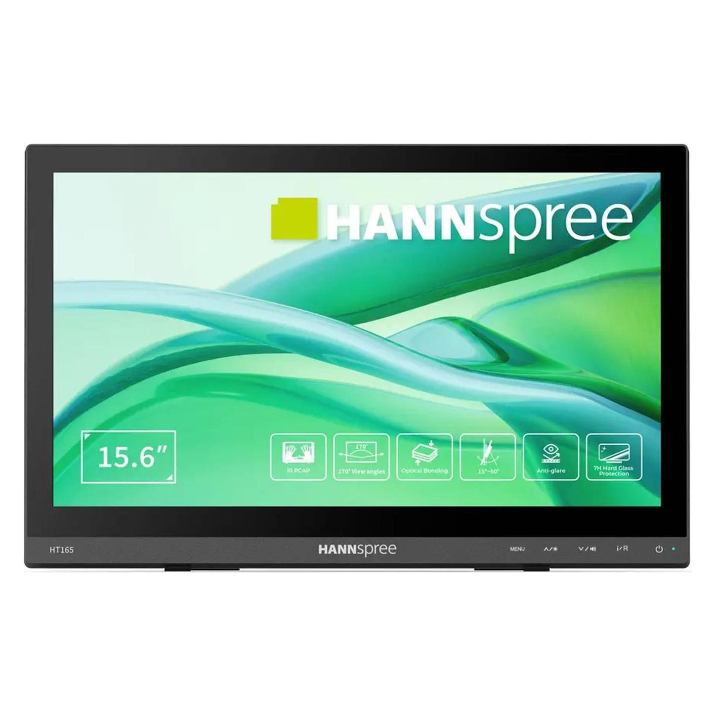 Hannspree 39.6cm (15,6") HT165HPB 16:9 M-Touch HDMI black (1920 x 1080 Pixel, 15.60") (HT165HPB)