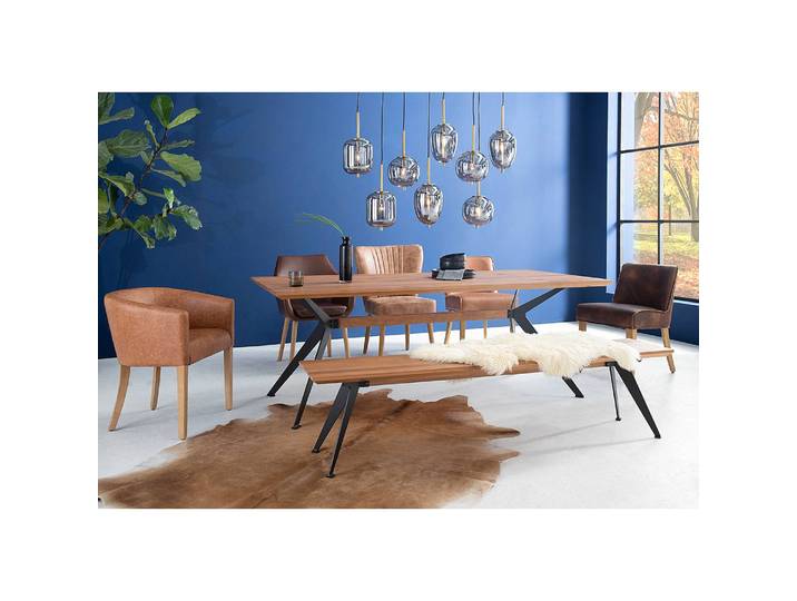 Esstisch Okko I 200cm Braun/Eiche
