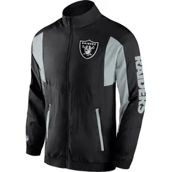 Fanatics Las Vegas Raiders Trainingsjacke Herren | Gr. L | schwarz - schwarz