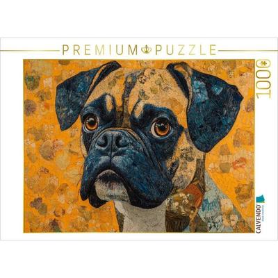 CALVENDO Puzzle Goldiger Boxer | 1000 Teile Lege-Größe 64x48cm Foto-Puzzle für glückliche Stunden, Sonstige von , Calvendo Puzzle