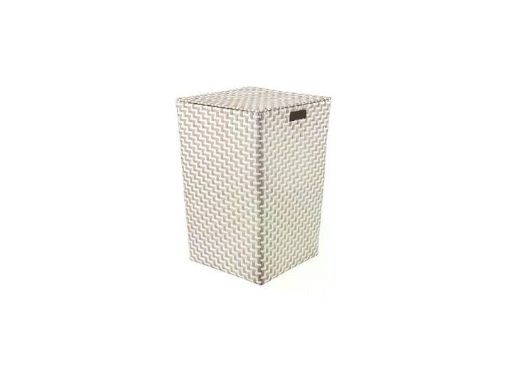 Wäschekorb KLEINE WOLKE Double 65 L , beige (natur), B:35cm T:35cm, Kunststoff, Wäschesammler, Wäschekorb
