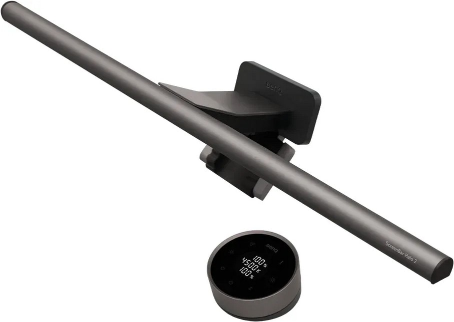 BenQ ScreenBar Monitor Halo 2 mit Fernbedienung grau