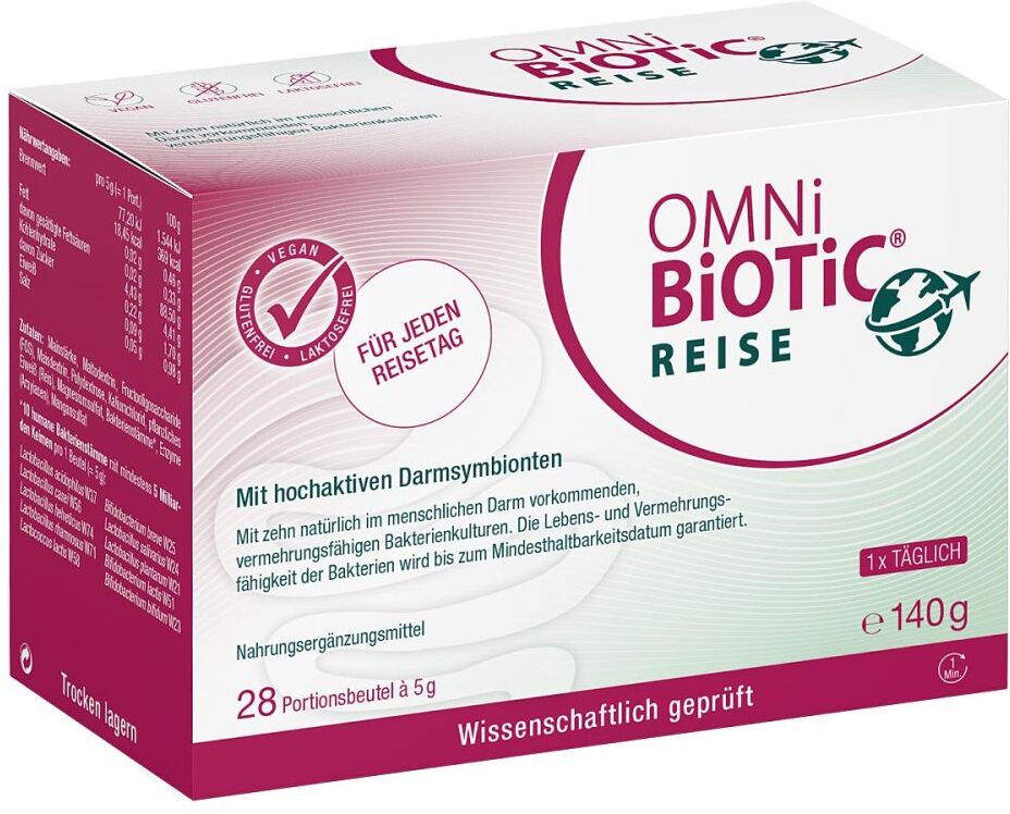 OMNi BiOTiC Reise - Sachets für den Urlaub