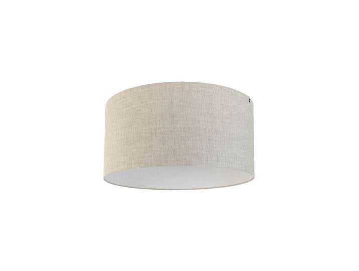 Abat-jour en tissu gris clair 50/50/25