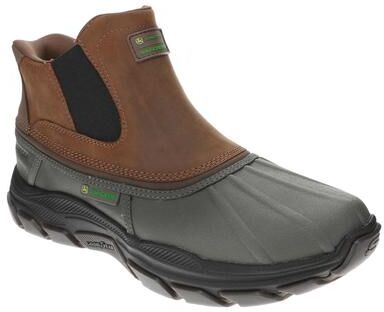 John Deere Built by Skechers Respected-Langdon - Mens 13 Green Boot Medium