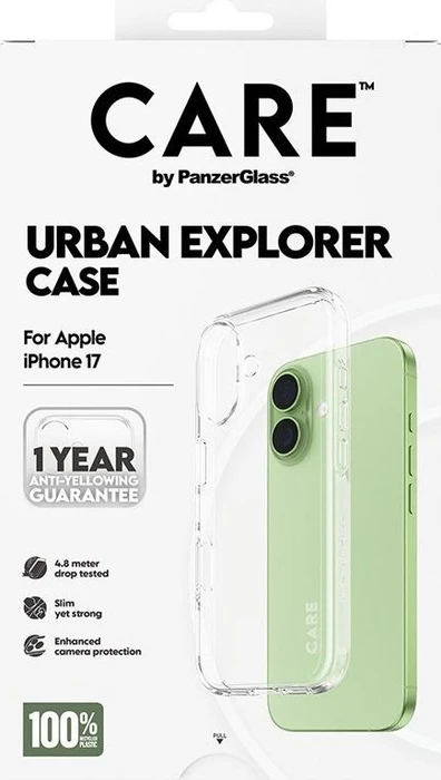 PanzerGlass CARE Hülle Apple iPhone 17 Urban klar
