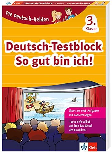 Deutsch-Helden: Testblock 3: Mit Punktesystem wie in der Schule für Tests, Klassenarbeiten, Lernzielkontrollen und Schulaufgaben (Die Deutsch-Helden) - Preis vom 30.09.2026 09:01:18 h