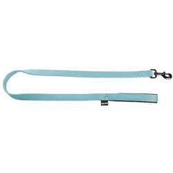 Martin Hondenriem Nylon Turquoise (S, Hund, Spazieren), Halsband + Leine