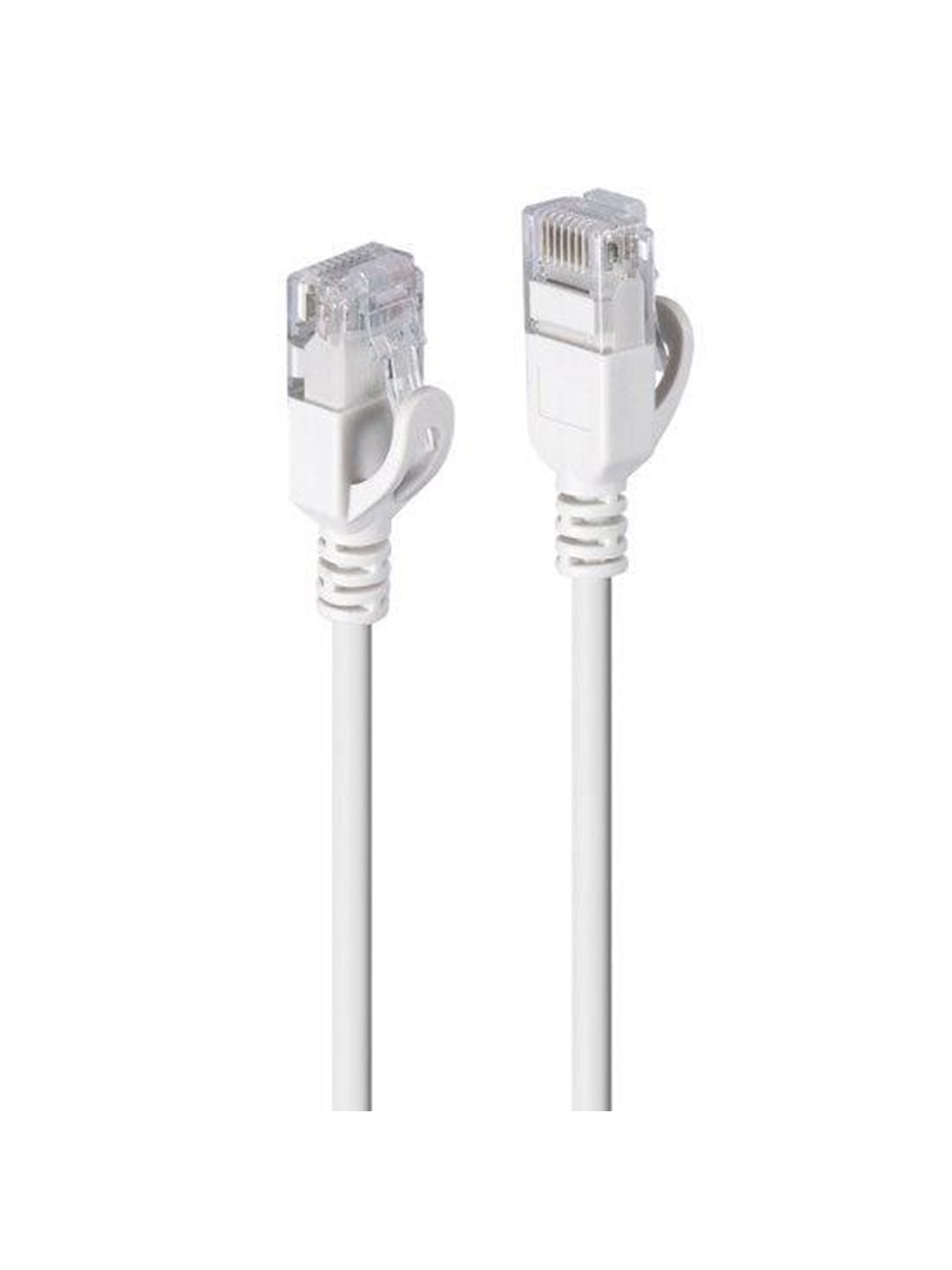 Lindy Cat.6A U/UTP Ultra Slim Ethernet Cable - 2m - Grau - 2m