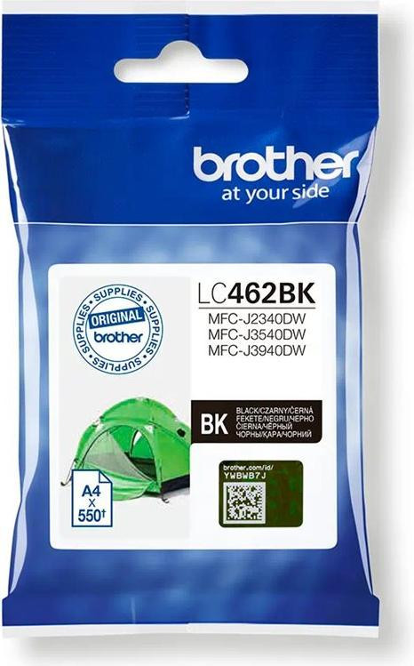 Brother LC462BK Inktpatroon - Zwart - Origineel - voor Brother MFC-J2340DW, MFC-J3540DW, MFC-J3940DW