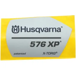 Original Husqvarna Aufkleber Startergehäuse 576 XP für 576 XP 576 XP G 576 XP W 576 XP GW