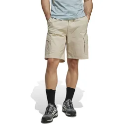 Herren Adidas AG Adidas Herren Cargo Shorts - Schwarz/Weiß - XL