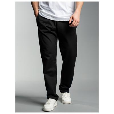 Sweathose TRIGEMA "TRIGEMA Freizeithose aus Sweat-Qualität", Herren, Gr. 3XL, Normalgrößen, schwarz, Sweatware, 70% Baumwolle, 30% Polyester, Hosen Sweathose