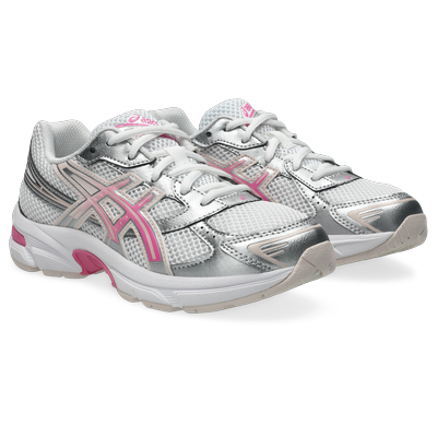 Sneaker ASICS SPORTSTYLE "GEL-1130 GS", Mädchen, Gr. 37,5, pink (weiß, dragon fruit), Synthetik, Schuhe Sneaker
