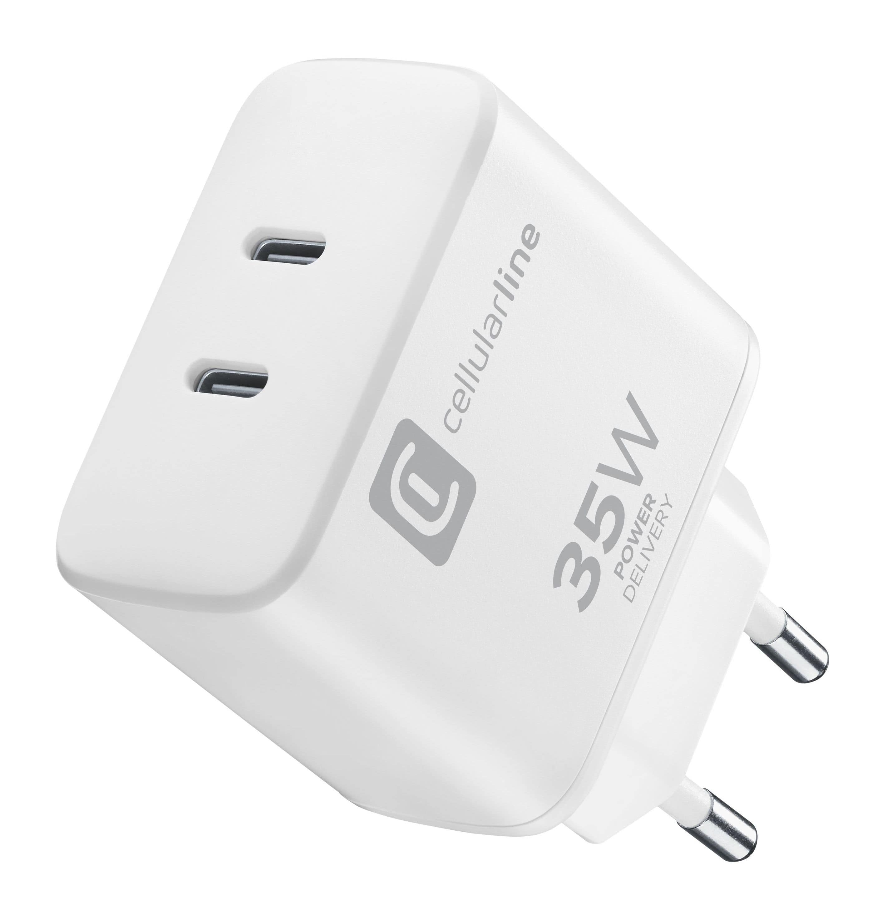 Cellular Line Dual Charger 35W ACHIPHUSB2PD35WW