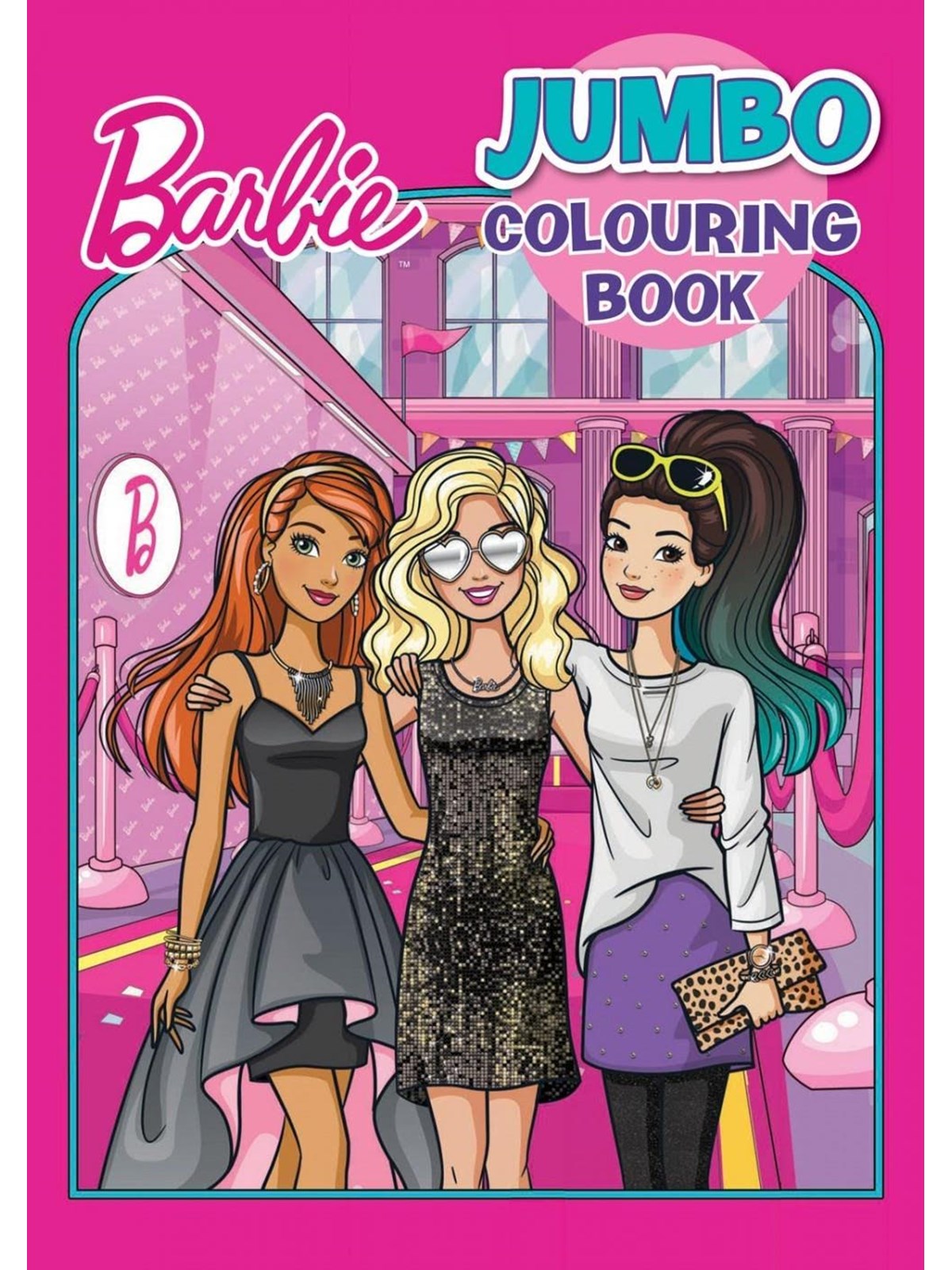Alligator BARBIE JUMBO Coloring Book