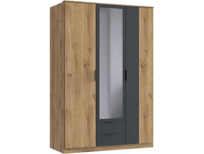 Wimex Drehtürenschrank Texel in der Breite 135cm mit Metallgriffen