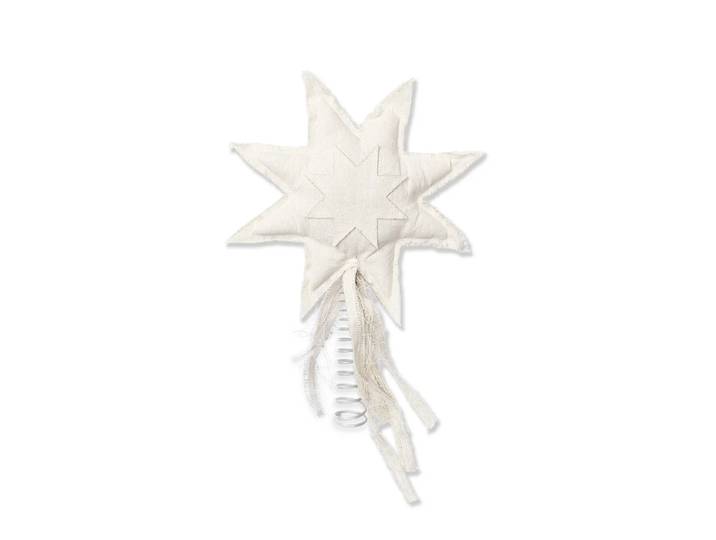 Ferm Living - Vela Star Christbaumspitze, natur
