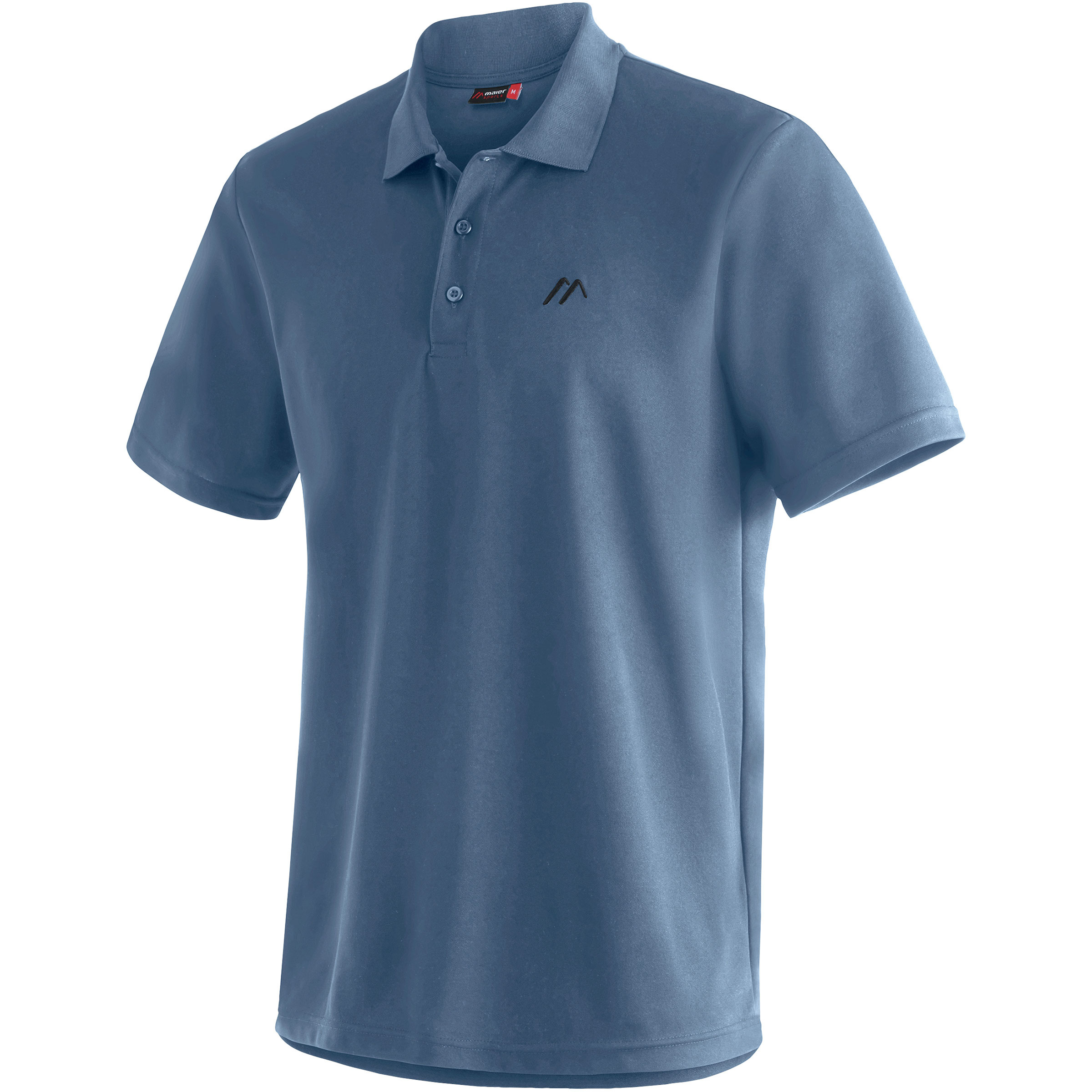 Maier Sports Ulrich Polo Herren T-Shirts blau Größe XXL Trekking Elastisch