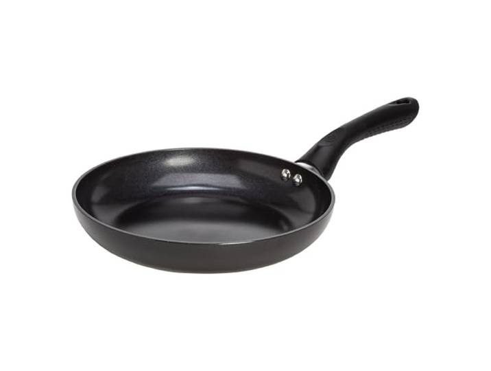 Ecolution Artistry Antihaft-Pfanne, leicht zu reinigen, bequemer Griff, gleichmäßiges Erhitzen, spülmaschinenfeste Töpfe und Pfannen, 24,1 cm, Schwarz