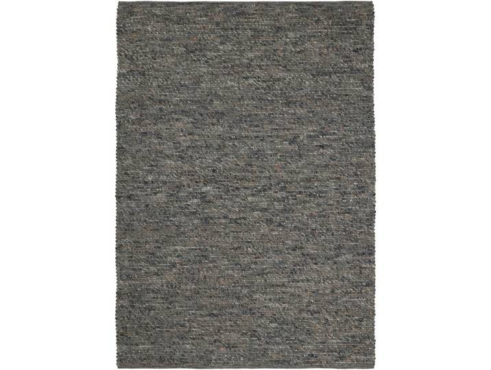 Teppich Agner dunkelgrau Farbverlauf Wolle 170 x 240 cm - Teppich