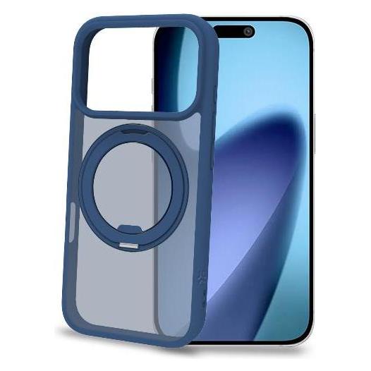 Celly Cover Magnetica Blau mit Ständer für (Apple iPhone 17 Pro) (MAGSTAND1151BL)