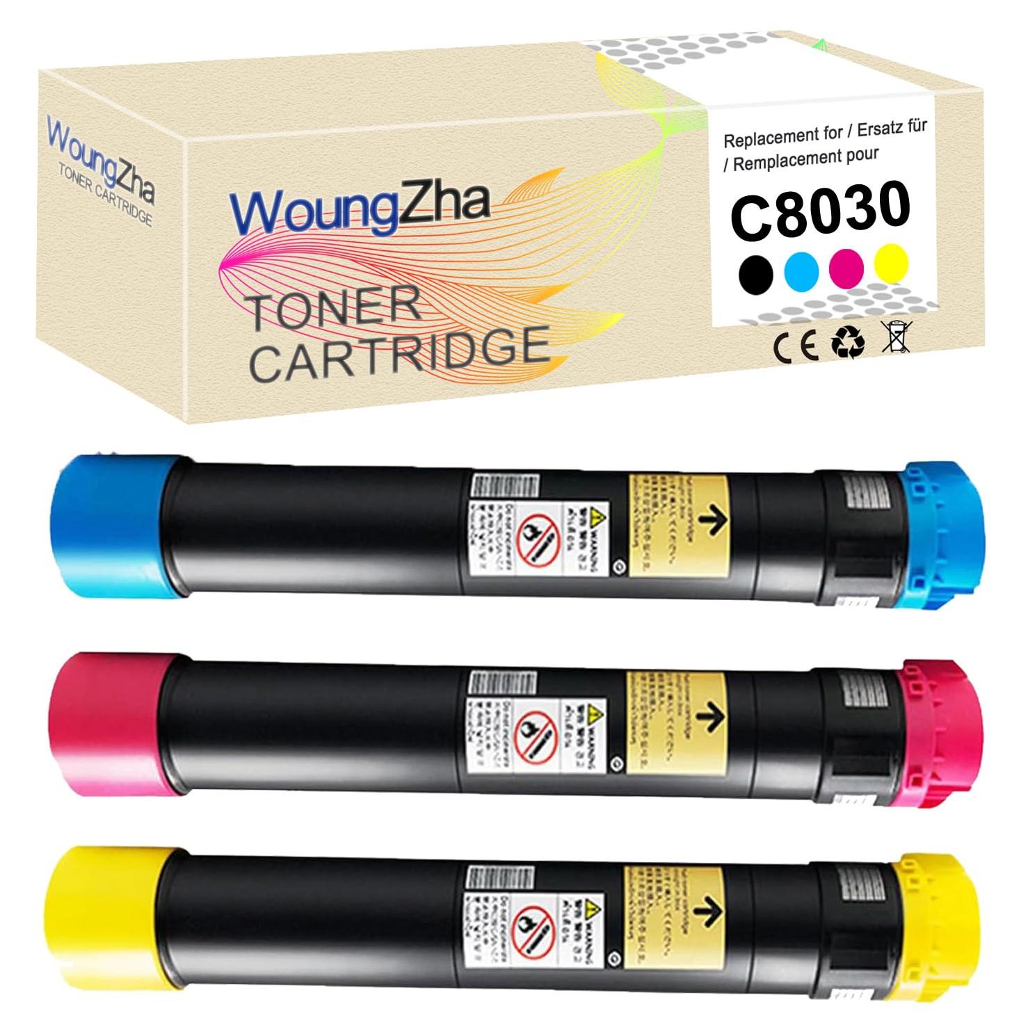 Tonerkartuschen für Xerox AltaLink C8030 (3er-Pack, CMY)