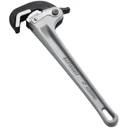 VEVOR Rohrzange, 14 Zoll gerade Aluminium-Rohrzange, automatische Backeneinstellung, verstellbarer Sanitärschlüssel, leicht zu tragen, ergonomischer Griff, aufhängbares Design, für Wasserleitungen
