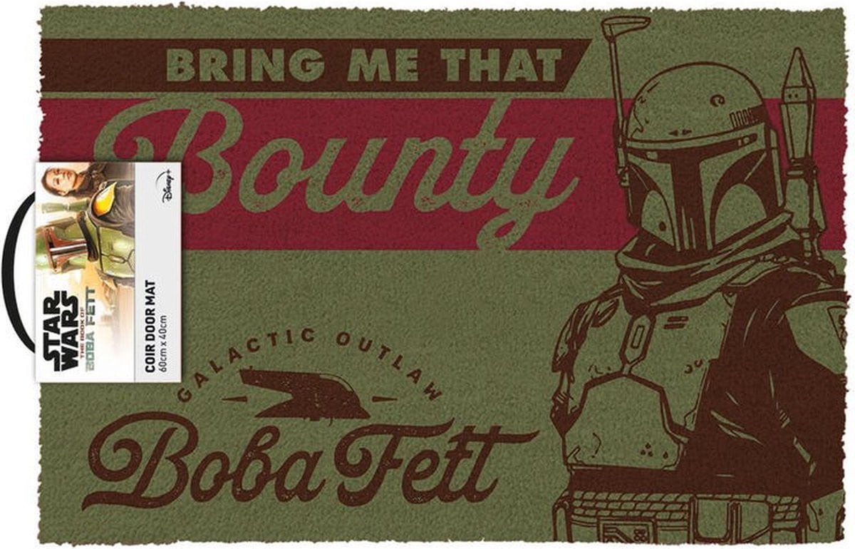Star Wars The Mandalorian Bring Me That Bounty Deurmat 55 x 37 cm