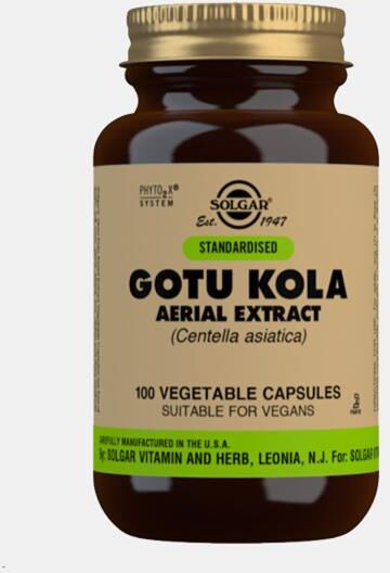 GOTU KOLA 100 CAPSULAS SOLGAR