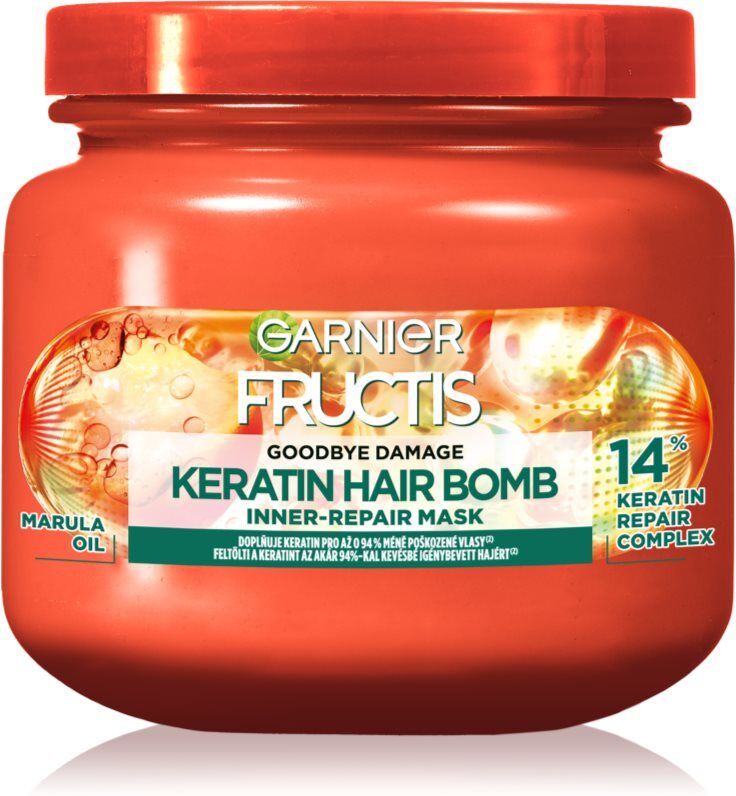 Garnier Fructis Goodbye Damage masque pour cheveux fragiles et abîmés 320 ml