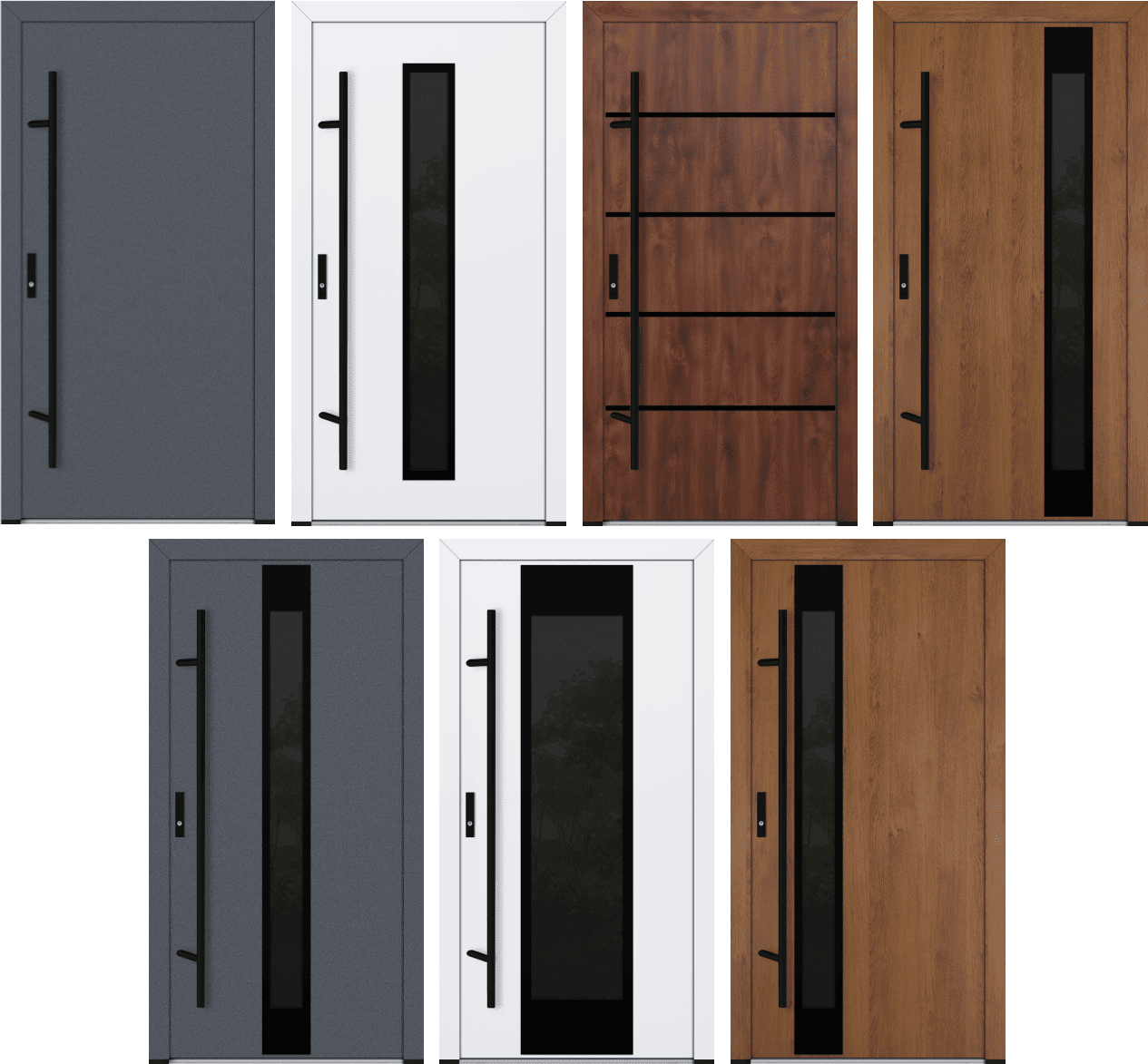 TorOne HTS BlackEdition Stahl-Aluminium Haustür