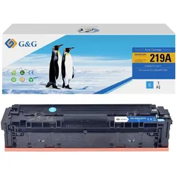 G&G, Toner, Toner kompatibel mit HP 219A cyan (C)