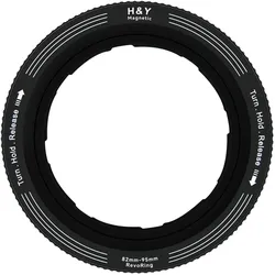 H&Y SWIFT REVORING 82-95mm Adapter magnetisch (Objektivfilter Adapter), Objektivfilter Zubehör, Schwarz