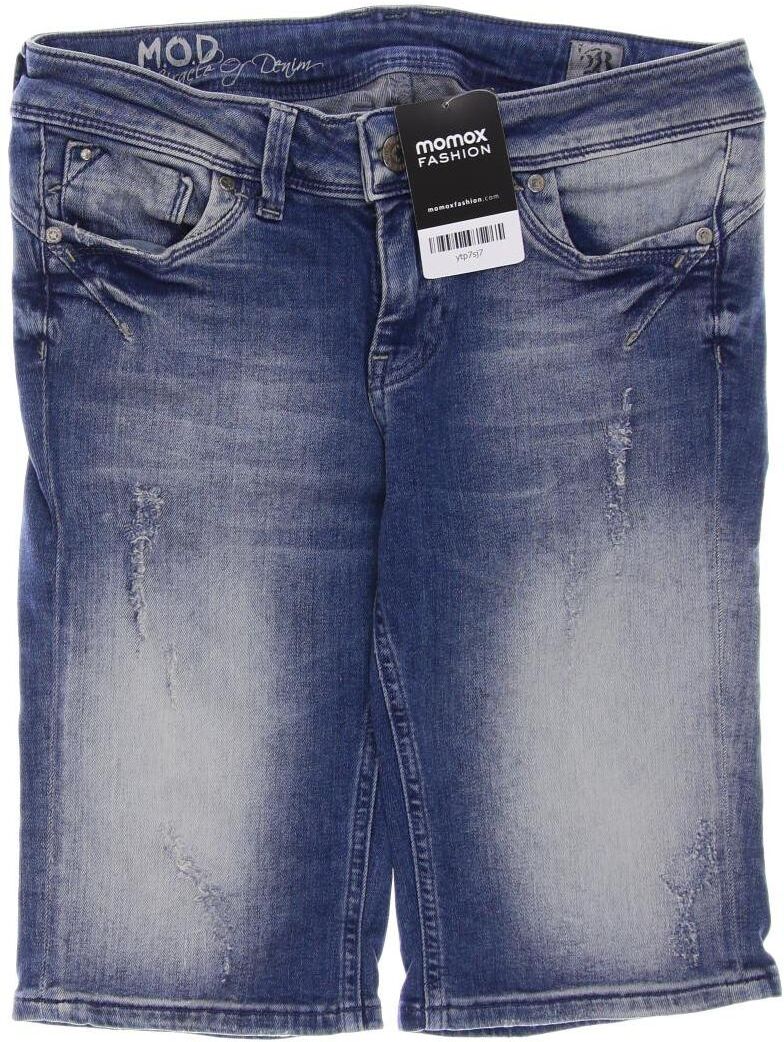M.o.d. Miracle of Denim Damen Shorts, Blau, Gr. W28, Baumwolle / Elasthan - Second Hand