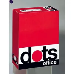 dots Thermo-Bindemappen DIN A4 weiß 3 mm