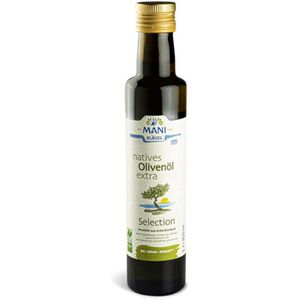 Mani Olivenöl Selection extra nativ, Naturland Fair, BIO, aus Griechenland, in der Glasflasche, 0,5 Liter