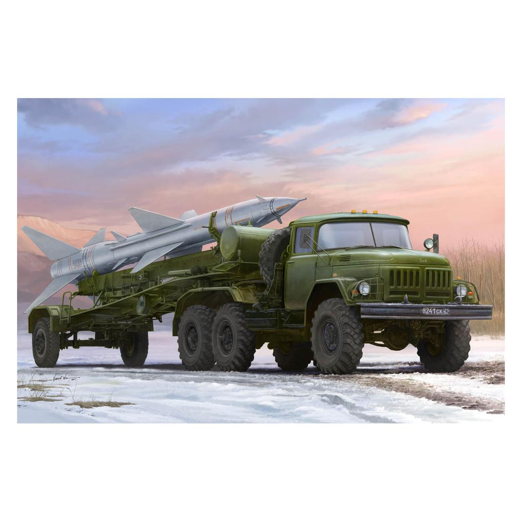 Trumpeter Russian Zil-131V towed PR-11 SA-2 Gudeli (01033)