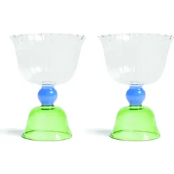 Tulip Gläser 200 ml, grün, 2 St.