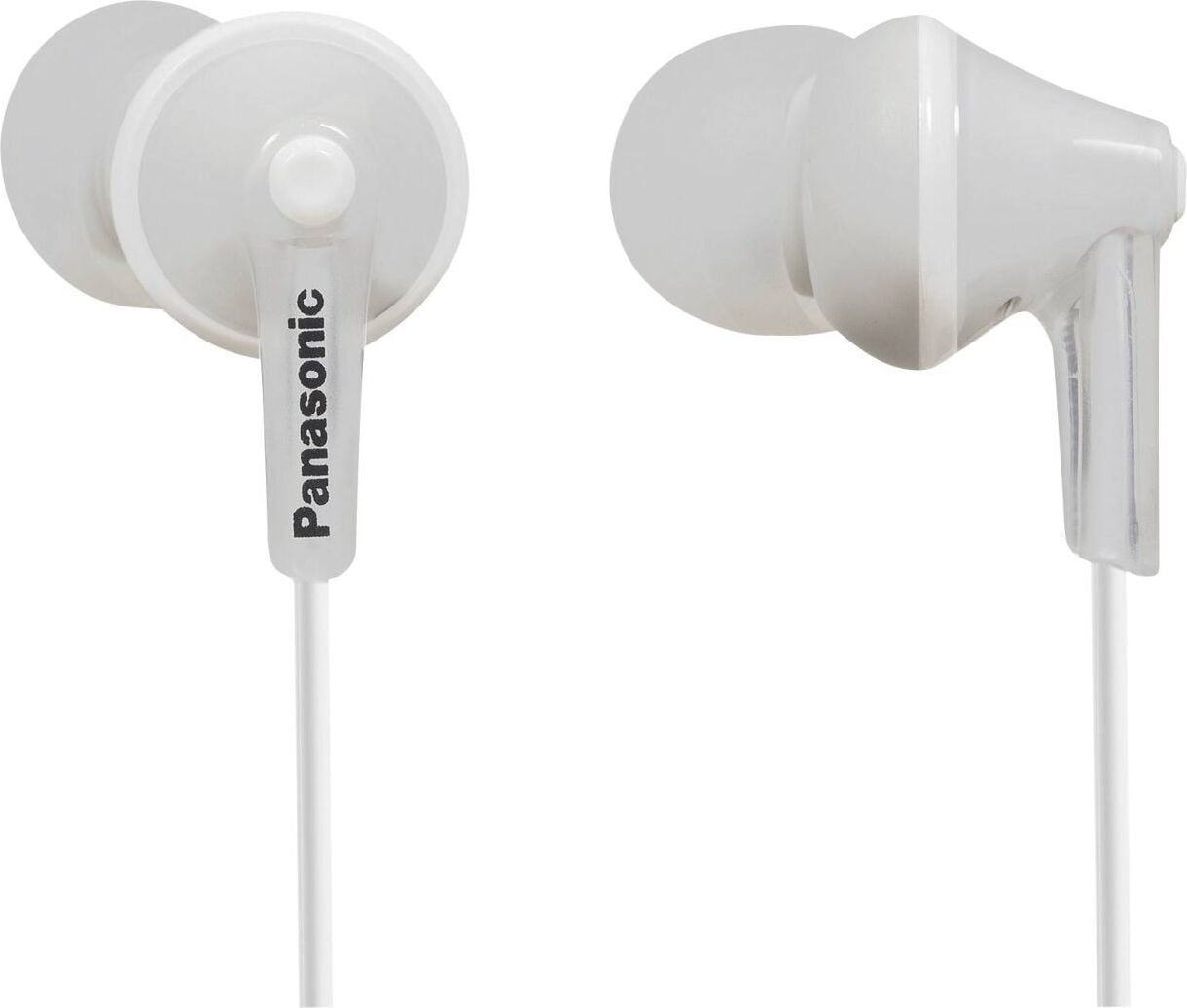 Panasonic RP-HJE125E-W oordopjes met 1,1 meter kabel