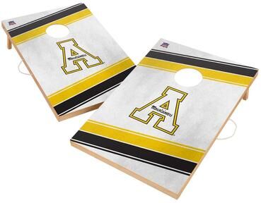 Skip's Garage Appalachian State Mountaineers Regulation 2x4 Cornhole Set