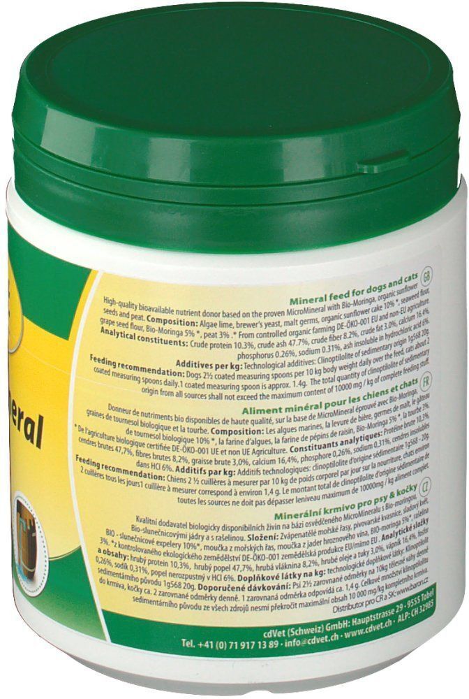 cdVet Micromineral plus Pulver f.Hunde & Katzen 2x 2x500 g