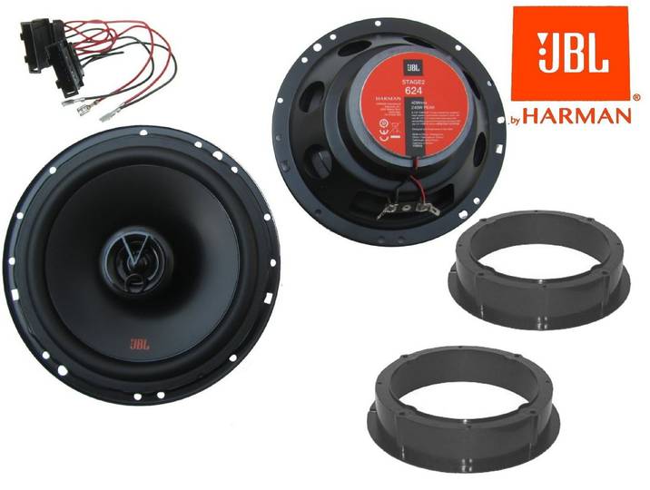 DSX JBL Lautsprecher Set passend für VW Polo IV 9N 9N3 Auto-Lautsprecher (40 W)