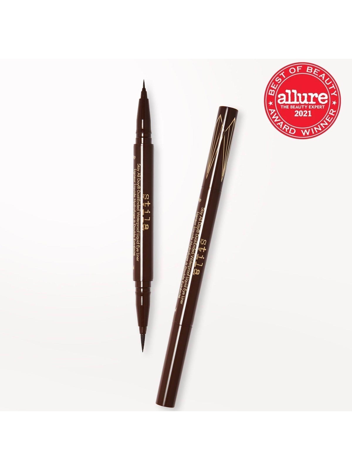 Stila Micro Tip Waterproof Liquid Eye Liner Dark Brown