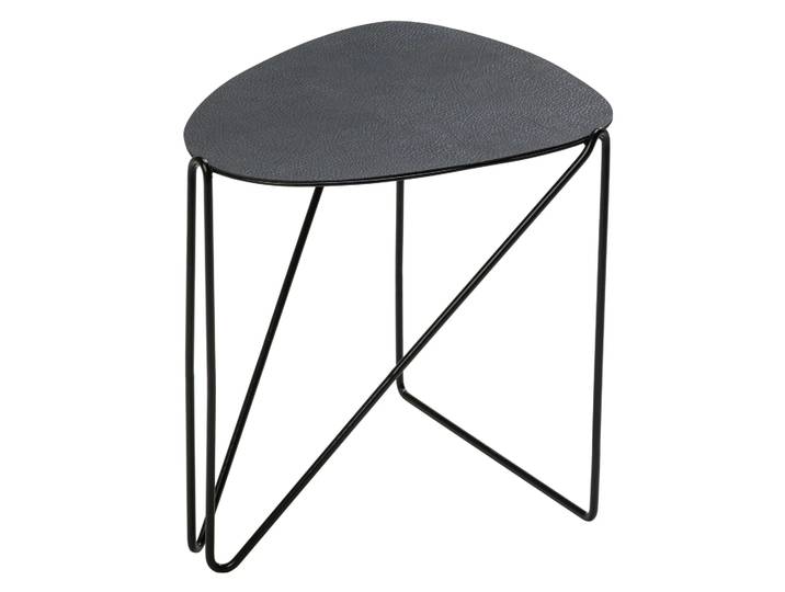 LIND DNA Table d appoint Curve Chameleon Hippo Black-anthracite'
