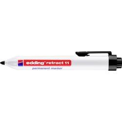 Edding retract 11 4-11001 Permanentmarker Schwarz wasserfest: Ja