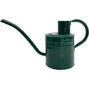 Kent&Stowe Gießkanne 70300637, dunkelgrün, Stahl, mit langem Ausgießer, 1 Liter